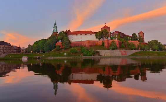 Wawel castle,Krakow, Poland