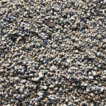 texture of lake sand in the open air on the shore