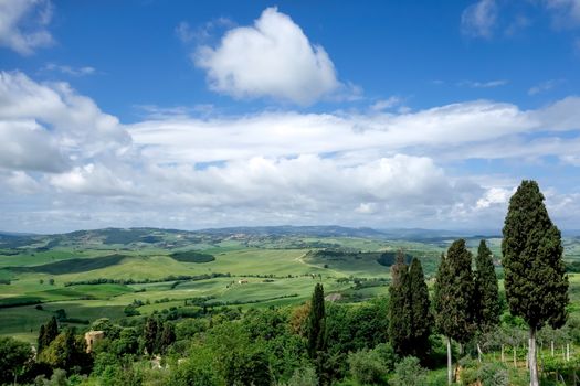 Countryside of Val d'Orcia Tuscany