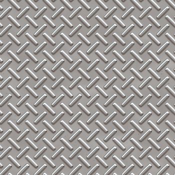 Silver diamond shiny metal plate seamless pattern, or texture.