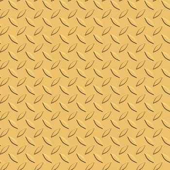 Gold yellow diamond shiny metal plate seamless pattern, or texture.