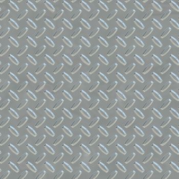 Steel gray diamond shiny metal plate seamless pattern, or texture.