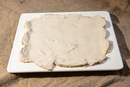 veal with tuna sauce, capers and mayonnaise, vitello tonnato