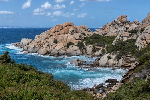 The Coastline at Capo Testa Sardinia