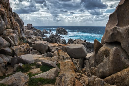 Rock Formation at Capo Testa Sardinia