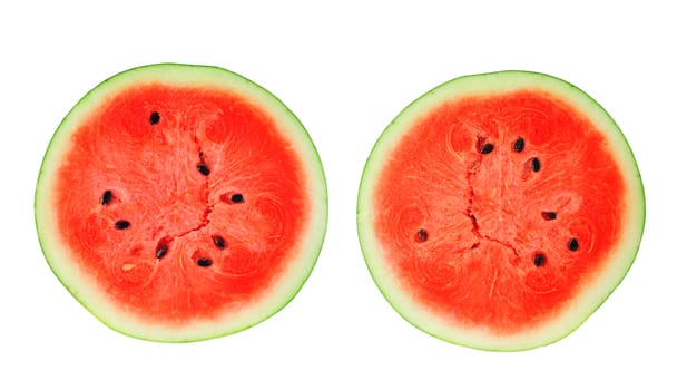 water melon isolated on white background