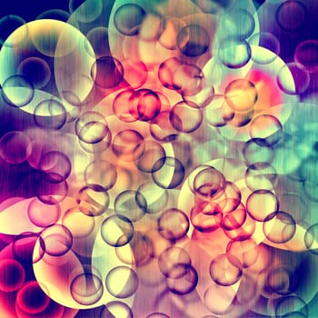 Abstract Multicolored background
