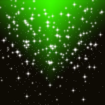abstract green background for Christmas