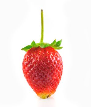 Strawberries berry isolated on white background