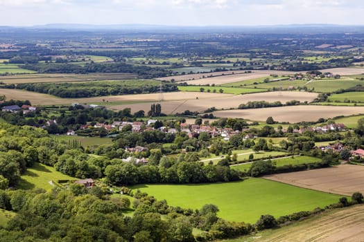 Scenic View of Sussex from the South Downs