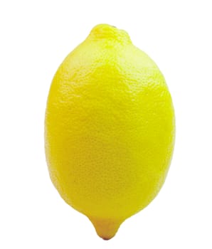 lemon on white background