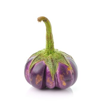 eggplant isolated on white background