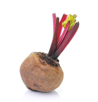 Beetroots isolated on white background