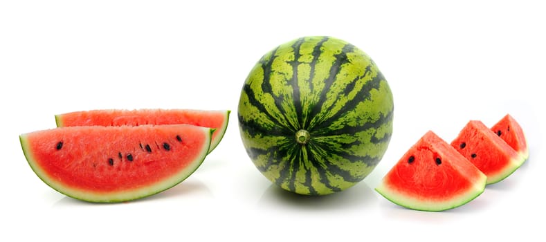 water melon isolated on white background