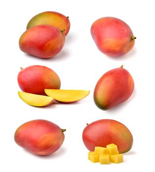 mango isolated on white background