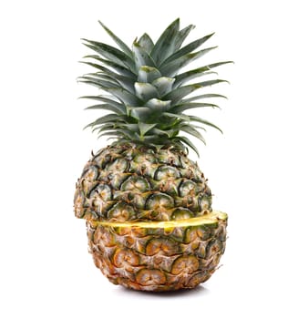 pineapple on white background