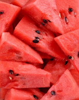 Slices of watermelon