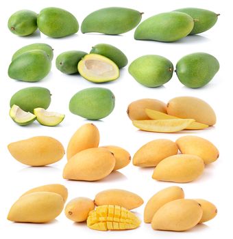 mango isolated on white background