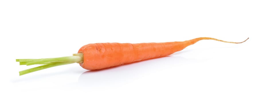 carrots isolated on a  white background