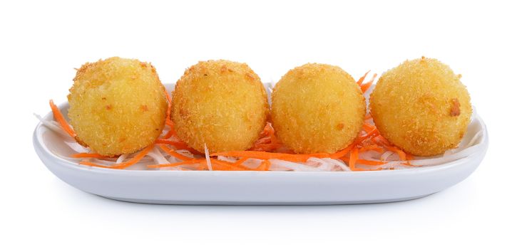  fried cheese balls