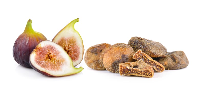 figs on white background