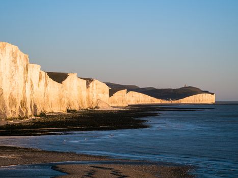 The Seven Sisters and River Cuckmere Estuary in Sussex