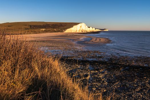 The Seven Sisters and River Cuckmere Estuary in Sussex