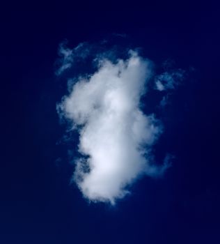 Clouds in the blue sky