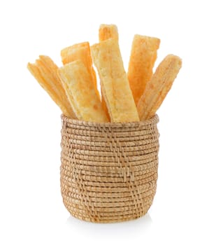 Pie or bread Sticks in basket