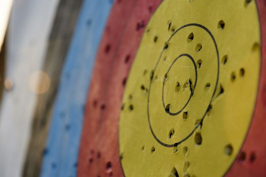 Target for archery in Masiach, Bavaria