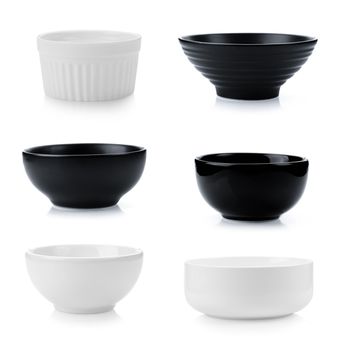 bowl on white background