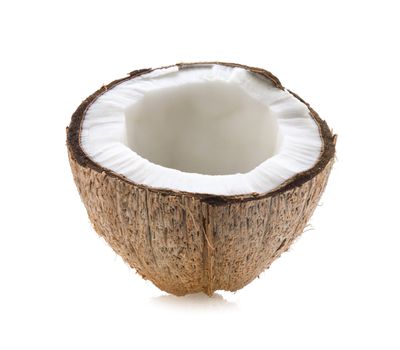 Coconut isolated on a white background