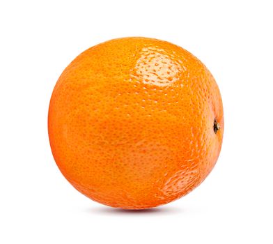 orange fruit isolated on white background