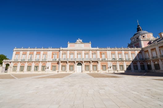 The Royal palace of Aranjuez, Madrid, Spain.