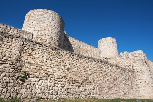 Ancient ruins of Burgos castle