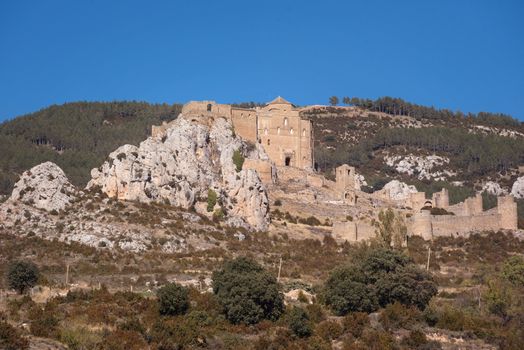 Loarre Castle in Aragon, Spain.