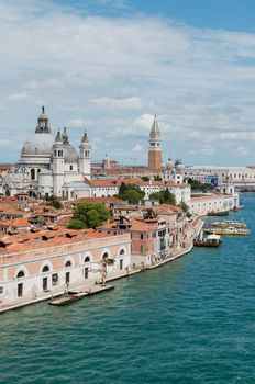 Scenic view of Venice cityscape, Venice, Italy.