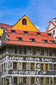 Old house in the Capital of Czech Repulic - Prague