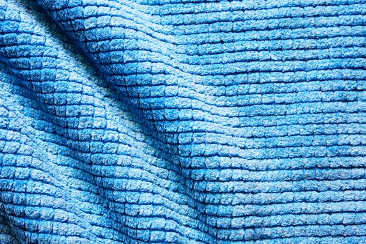 Abstract blue background made from bath mat