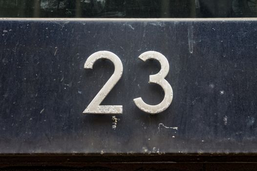 house number twenty three (23)