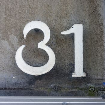 house number  thirty one (31)