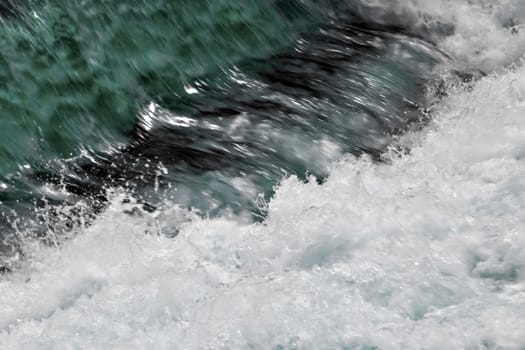 Raging Torrent Escaping from Loch Morar