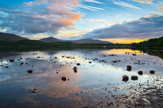 Loch Morlich at Sunset