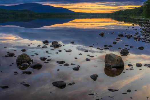 Loch Morlich at Sunset