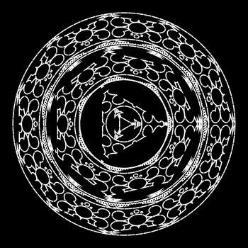 Mandalas for coloring book. Decorative black and white round outline ornament. Unusual flower shape. Oriental and anti-stress therapy patterns. yoga logos design element.