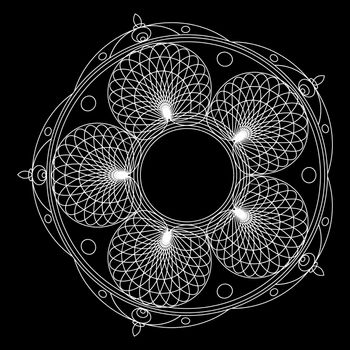 Mandalas for coloring book. Decorative black and white round outline ornament. Unusual flower shape. Oriental and anti-stress therapy patterns. yoga logos design element.
