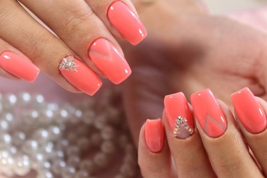 Beautiful manicure design for cute girls 2017Lovely beautiful girl in nature best 2017