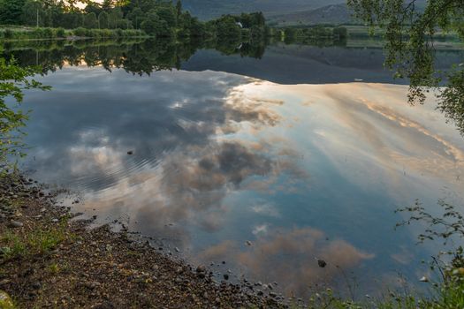 Reflections in Loch Alvie