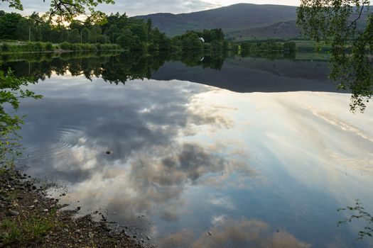 Reflections in Loch Alvie