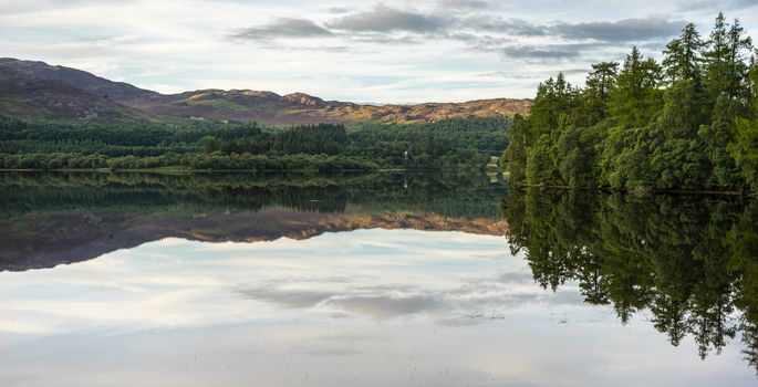 Reflections in Loch Alvie